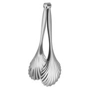 Pince à salade - Ustensile de service en acier inoxydable - Ustensile de cuisine avec poignée antidérapante - Accessoire de manipulation des aliments avec design durable