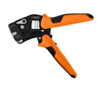 NEO TOOLS Pince à sertir pour le sertissage d'embouts, acier CRV, longueur 230mm, autoréglable 0,08-16 mm2, AWG 26-5, poignée bi-matière TPR+ABS