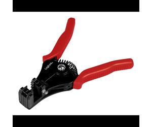 Pince à sertir et dénuder LogiLink PHT0102 68x74x37mm pour câbles réseau RJ45 RJ11 noir rouge