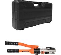 Pince à sertir, force d'extraction 10T, tête rotative à 360°, couleur orange