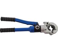 Pince à sertir hydraulique, capacité de 10 tonnes, outil avec matrices interchangeables, de couleur bleue