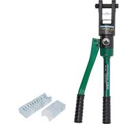 Pince à sertir hydraulique, débit de 12T, plage de sertissage 16-300mm², vert