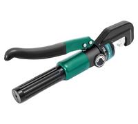 Pince à sertir hydraulique - Outil de sertissage hydraulique manuel pour tubes - 60/120 kN - Manuel - Matrice de sertissage 4–70/16–300 mm² - Pour bricoleurs - Vert