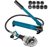 Pince à sertir hydraulique - Pince à sertir V12-28mm TH16-32mm - Pince à sertir les tuyaux en V et TH - Pince à sertir manuelle - Outils de plomberie - Blau