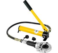 Pince à sertir hydraulique, poignées allongées, utilisation flexible, jaune