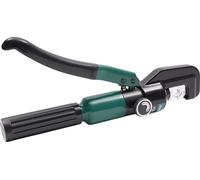Pince à sertir hydraulique pour cosses de câbles - YQK-70 - Manuelle - Force de sertissage 60 kN - 8 paires de matrices - Course 10 mm - Cu 4-70 mm² - Vert olive