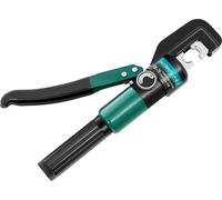 Pince à sertir hydraulique/presse à cosses - YQK-70 - Àmanuelle - 8 paires de matrices - Cu 4–70 mm² - Pour cosses - Vert