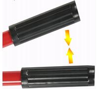 Pince à sertir hydraulique Rosfix pour tubes PEX avec kit de raccords