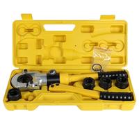 Pince à sertir hydraulique, système à deux vitesses efficace, compatibilité polyvalente, outil de sertissage