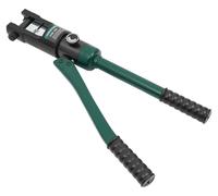 Pince à sertir hydraulique YQK-300 – Outil de sertissage manuel – Force de sertissage de 120 kN – Sertissage hexagonal de 16 à 300 mm² – Tête pivotante à 360° – 11 matrices