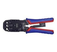 Pince à sertir Knipex 97 51 12 D1 pour connecteur modulaire (western) RJ10, RJ11, RJ12, RJ45