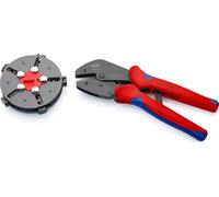 Pince à sertir Knipex, MultiCrimp® avec chargeur interchangeable/gaines multicomposants, 250 mm, 1 pièce.