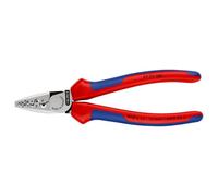 Pince à sertir les embouts 180mm - Gainage tri-matière 0,25 - 16mm² KNIPEX - 9772180