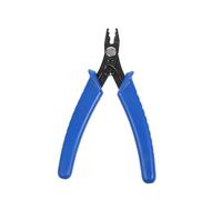 Pince à Sertir Perles Mini en Acier au Carbone pour Bijoux DIY | Bleu, pour Fermer Perles et Caches Sertis, Travail Minutieux, Réduit Fatigue Main et Poignet