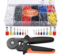 Pince à sertir Preciva AWG23-7 0,25-10 mm² 2000 cosses - cliquet ergonomique