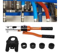Pince à sertir professionnelle, jeu d'outils pour presses hydrauliques, outil de sertissage hydraulique pour l'aluminium et le plastique