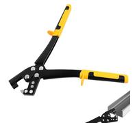 Pince à Sertir Profilés Placo, Sertisseuse pour Rails et Montants Métalliques, Pince de Fixation pour Plaques de Plâtre avec Poignée Antidérapante, Outil pour Cloisons Sèches