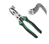 Pince à sertir robuste de 22,9 cm pour tirer les clous et marteaux | Pince coupante latérale pour électriciens, plombiers, charpentiers, mécaniciens de voiture, fixation, serrage et enroulement