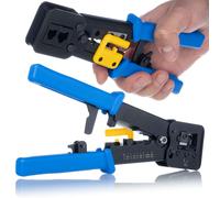 Pince à sertir Rosfix RJ45/RJ12/RJ11 | Longueur 240 mm | avec dénudeur