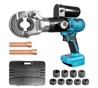 Pince à sertir sans fil 100 kN pour Makita 18 V, sans balais, kit de contours V et TH avec embouts de mâchoires V12 V15 V18 V22 V28 TH16 TH20 TH26 TH32 pour tube en cuivre, tube en acier inoxydable et