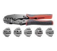 Pince à sertir TOOLCRAFT PZ-505 818645 7 pièces pour connecteur coaxial BNC, TNC, pour fiche FO