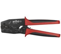 Pince à sertir Wiha pour fiches et douilles plates non isolées, 220 mm