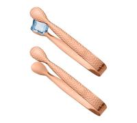 Pince à sucre en acier inoxydable pour tranches de citron et gelée | Petite pince de bar pour buveur de thé, café, boulanger, restaurant, hôtel, bar, club, buffet, panier de pique-nique