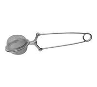 Ipac Pince à thé Idéale – filtre inox 15,5 x 5 x 4 cm – argent