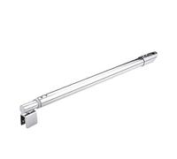 Pince À Tige Fixe for Porte En Verre De Douche | L'avion en verre de barre de support de salle de bains a fixé la longueur réglable facile à installer(600.0mm-800.0mm,Type 2)