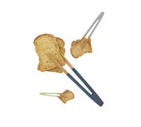 Pince à toast aimantée bambou naturel Nouvelles couleurs