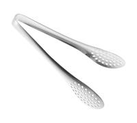 Pince à Toast Multifonction en Acier Inoxydable, Ergonomique, Argenté