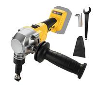 Pince à tôle sans fil pour Dewalt 18/20V, 2200 tr/min 800 W ciseaux en métal sans balais, tête à grignoter rotative à 360°, 3 niveaux pour couper l'acier inoxydable, l'aluminium