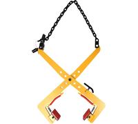 Pince à trottoir, déportée, charge max. 300 kg, rouge