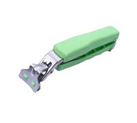 Pince à vaisselle chaude en acier inoxydable, 3 pièces, multifonction, Anti-brûlure, Clips for assiettes, pince de levage robuste Anti-chaleur for bol Pour Assiettes(Green)
