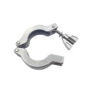 Pince à vide KF en acier inoxydable 304, raccord de tuyau joint rapide | Support de serrage sanitaire avec bague d'étanchéité, KF10 KF16 KF25 KF40 KF50 KF63 KF80 KF100(Just Clamp,KF80)