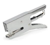 Pince Agrafeuse de Bureau Métal Capacité 30 feuilles WAYTEX 931553 Compacte mécanisme 100% métal, pour agrafes 24/6 et 26/6 - Chromé Métal G
