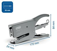 Pince agrafeuse Rapid Classic K1+, pour 50 feuilles, enclume réglable, fournitures de bureau, verte
