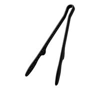Pince alimentaire 28 cm en silicone anti-rayures antidérapante pour servir nourriture et fournitures de cuisine - pour restaurant, camping, barbecue, pâtes, saucisses, desserts, apéritifs, fête
