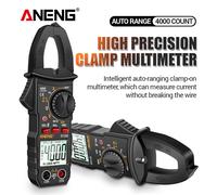 Pince ampèremétrique numérique ANENG ST180 AC 4000 points de lecture, multimètre, testeur de tension, ampèremètre, Hz, capacité, NCV, Ohm, outil automobile ST180 red(box)