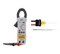 Voltcraft Pince ampèremétrique VC-519 numérique CAT III 600 V étalonné (sans certificat) 2000 pts