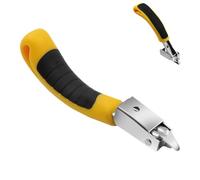 Pince arrache-clous - 15,2 x 2,8 cm en fer robuste antidérapant | Outil extracteur d'agrafes | Pour l'amélioration de la maison, la construction, la menuiserie, l'ameublement, la toiture, le sol, la