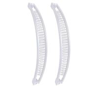 Pince Banane ABS Mode Antidérapante Sans Casse, Couvre-chef De Style | Pinces À Cheveux Banane ABS Pour Femmes Et Filles, Plage, Fête D', Sport À Domicile, Mariage, École