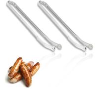 Pince Barbecue - Pince à Saucisse BBQ - Rotation 360° - Design Contemporain - Engrenages Flexibles