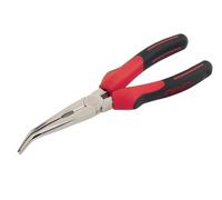 PINCE BEC DEMI ROND COUDE BIMATIERE 200 MM SAM OUTILLAGE - 23920G