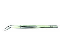 Pince brucelle de précision Bernstein 5-107 pointue, courbée 150 mm 1 pc(s)