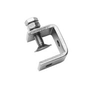 Pince C en acier inoxydable M8 filetée 16-25 mm | La construction en acier inoxydable résistant à la rouille offre une résistance de serrage fiable pour les tâches