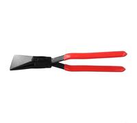 Pince cintreuse manuelle professionnelle en acier au carbone pour réparations automobiles avec trois angles de mâchoire rouge et noir (180°)