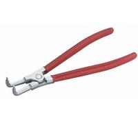 Pince pour circlips intérieur à becs coudés à 90° chromées et mates - 100 mm SAM OUTILLAGE