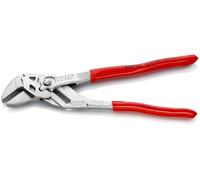 Pince-clé 250mm - Gainage PVC - Chromée - Capacité 52mm ou 2 KNIPEX - 8603250