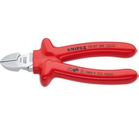 Pince coupante chromée 180 mm, isolée en profondeur. Knipex | 4003773018179